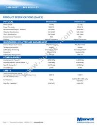 BMOD0165 P048 B09 Datasheet Page 2