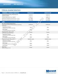 BMOD0165 P048 B09 Datasheet Page 3