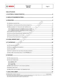 BMP180 Datasheet Page 4