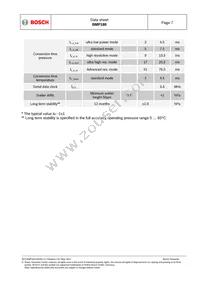 BMP180 Datasheet Page 7