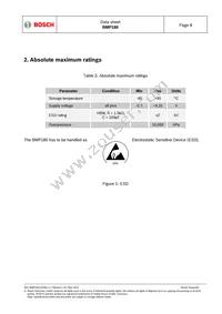 BMP180 Datasheet Page 8