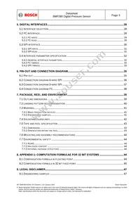 BMP280 Datasheet Page 5