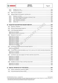 BMX055 Datasheet Page 8