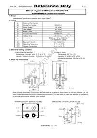 BNX003-01 Datasheet Cover