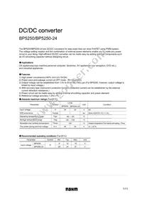 BP5250-24 Datasheet Cover