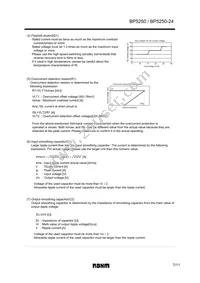 BP5250-24 Datasheet Page 7