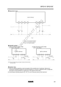 BP5319X Datasheet Page 3