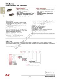 BPA07SB Datasheet Cover