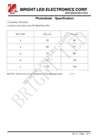BPD-BQDA38V-FZ04 Datasheet Page 5
