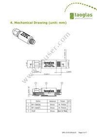 BPF.58.01 Datasheet Page 6