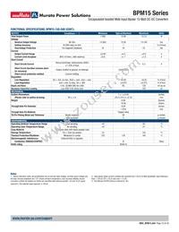 BPM15-050-Q12N-C Datasheet Page 23