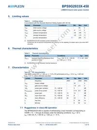 BPS9G2933X-450Z Datasheet Page 3