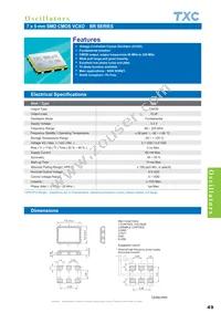 BR-153.600MBE-T Datasheet Cover