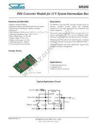 BR201 Datasheet Cover