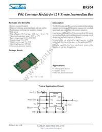 BR204 Datasheet Cover