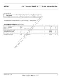 BR204 Datasheet Page 2