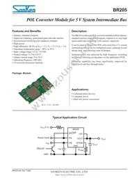 BR205 Datasheet Cover