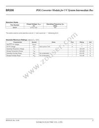 BR206 Datasheet Page 2