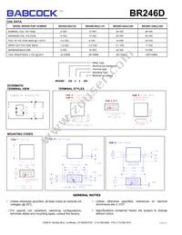 BR246D-320B3-28V-026M Datasheet Page 2