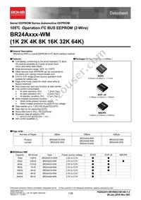 BR24A08FJ-WME2 Datasheet Cover