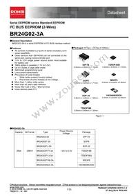 BR24G02-3A Datasheet Cover