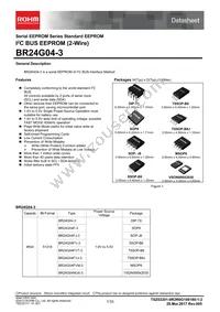 BR24G04-3 Datasheet Cover