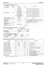 BR24G04-3 Datasheet Page 2