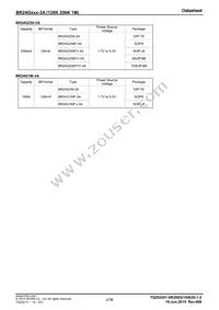 BR24G256-3A Datasheet Page 2