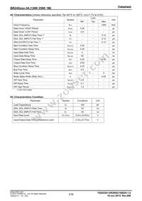 BR24G256-3A Datasheet Page 4