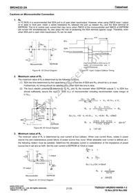 BR24G32-3A Datasheet Page 21