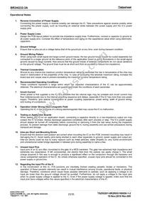 BR24G32-3A Datasheet Page 23