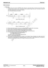 BR24G512-3A Datasheet Page 15