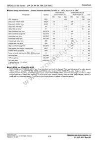 BR24L64-W Datasheet Page 3