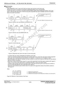 BR24L64-W Datasheet Page 19