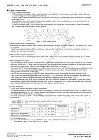 BR24S128FV-WE2 Datasheet Page 13