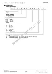 BR24S64FV-WE2 Datasheet Page 23