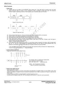 BR24T16-W Datasheet Page 14
