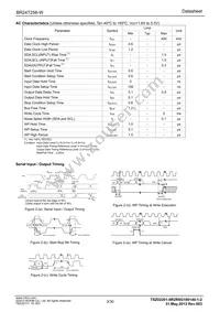 BR24T256FV-WE2 Datasheet Page 3