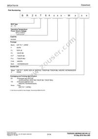 BR24T64-W Datasheet Page 23