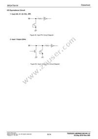 BR24T64-WZ Datasheet Page 20