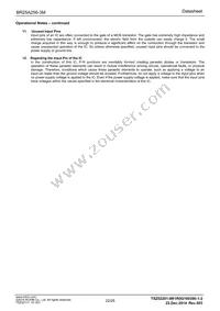 BR25A256FVT-3MGE2 Datasheet Page 22