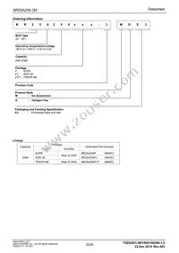 BR25A256FVT-3MGE2 Datasheet Page 23