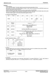 BR25A512FJ-3MGE2 Datasheet Page 13