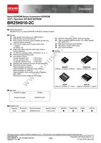 BR25H010F-2CE2 Datasheet Cover