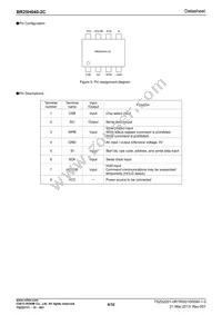 BR25H040FJ-2CE2 Datasheet Page 6