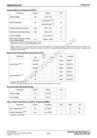 BR25H256FJ-2ACE2 Datasheet Page 2
