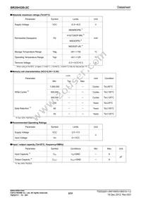 BR25H320FJ-2CE2 Datasheet Page 2