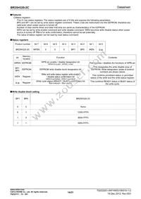 BR25H320FJ-2CE2 Datasheet Page 14