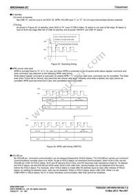 BR25H640F-2CE2 Datasheet Page 20