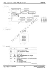 BR25L320-W Datasheet Page 5
